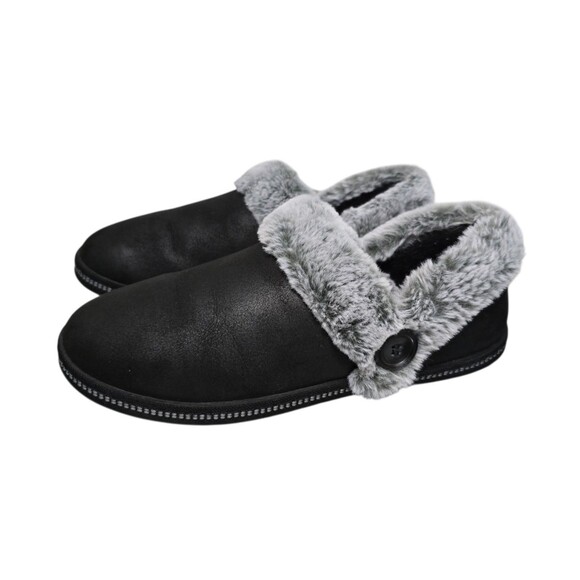 Skechers Cozy Campfire Womens Size 8.5 Shoes Slippers Indoor Outdoor Black - Picture 8 of 11